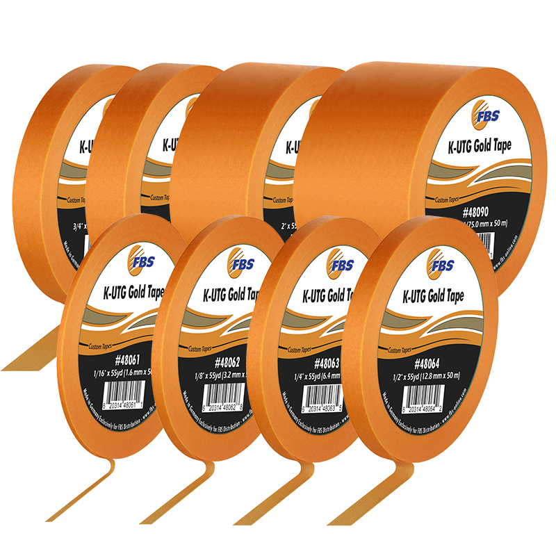 Obrysová, linkovacia, prechodová páska: 6mm x 55m, FBS K-UTG Gold Tape