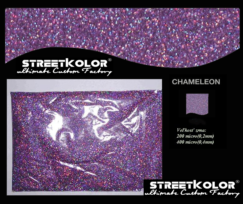 KolorPearl Chameleon - Purple, 50 grams, 200 microns = 0.2 mm