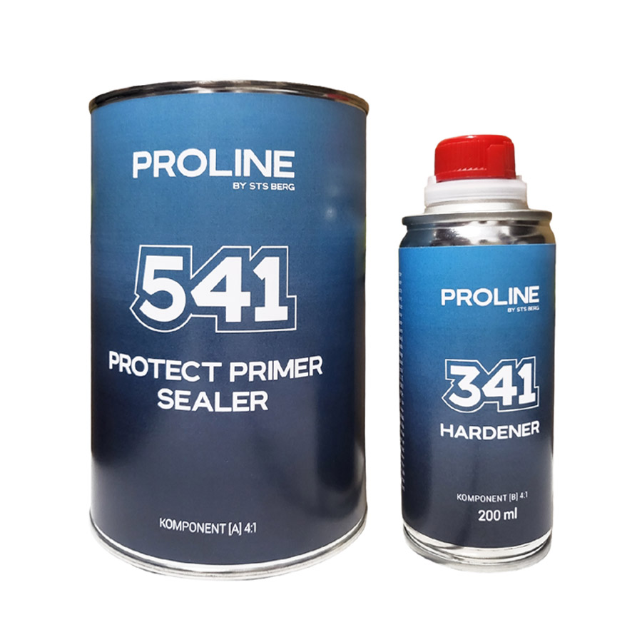 Antikorózny základ - plnič PROLINE 541 4:1 (800 + 200 ml), Čierny