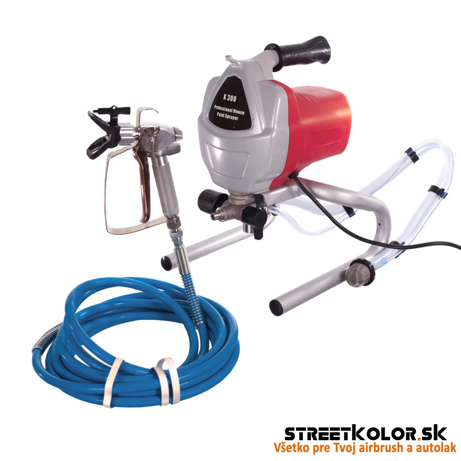 Vysokotlakový airless striekací systém KolorTech K-300, 200bar, tryska 413, Predĺženie 50cm