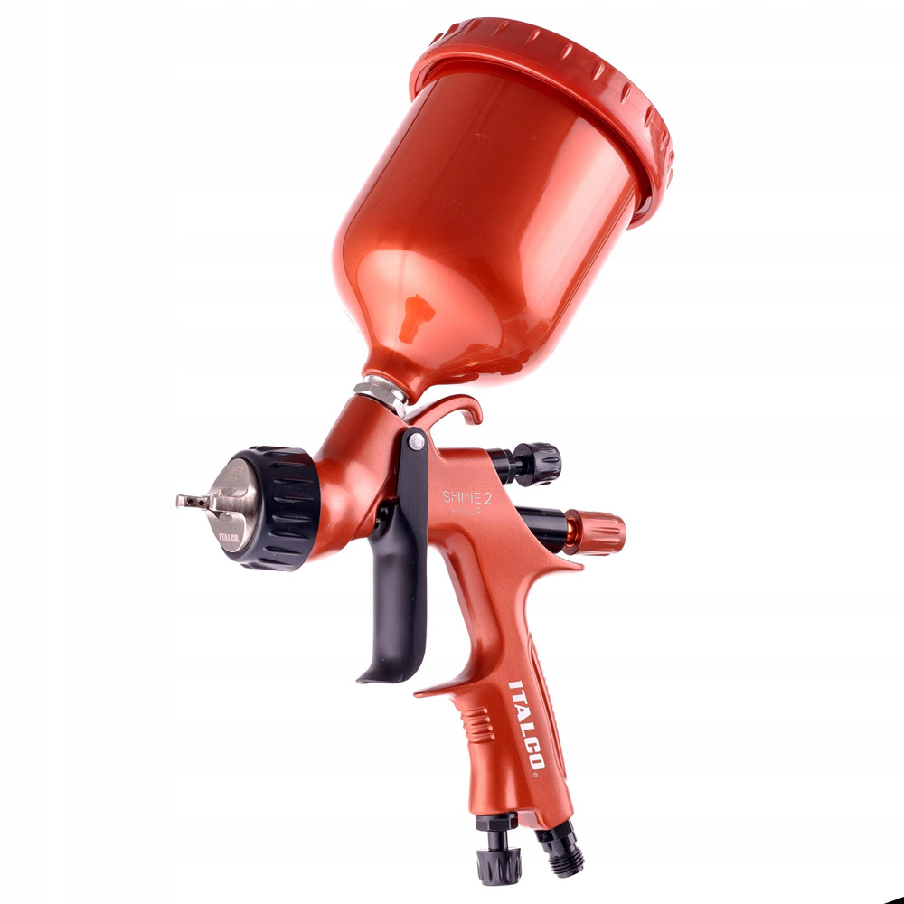 Striekacia pištoľ ITALCO SHINE2 ORANGE LAVA, HVLP 1,4mm