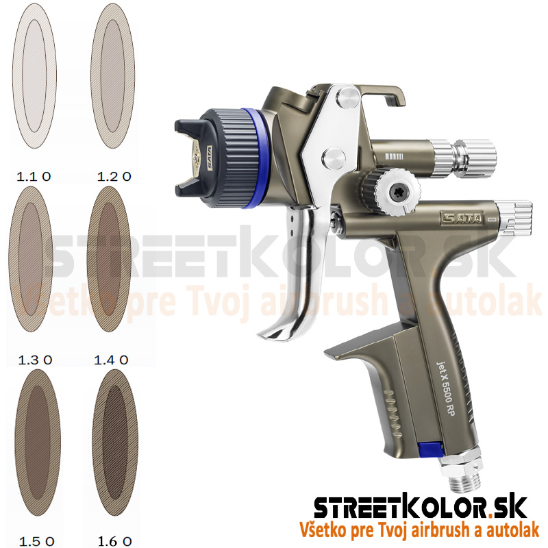 SATAjet® X 5500 RP, O - lúč, tryska 1,3mm