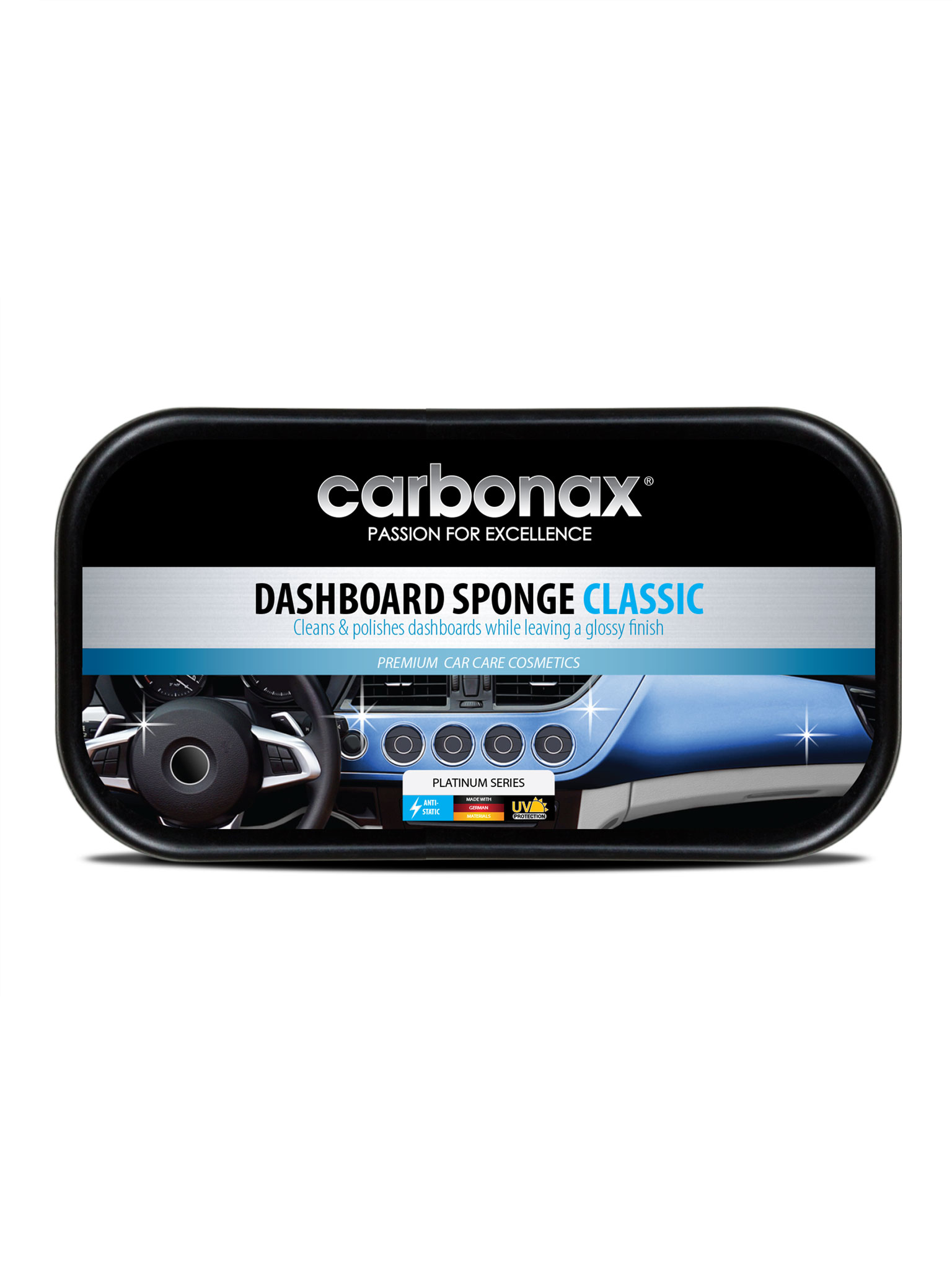 !!! AKCIA !!! CARBONAX® hubka na palubovku a interiér - CLASSIC