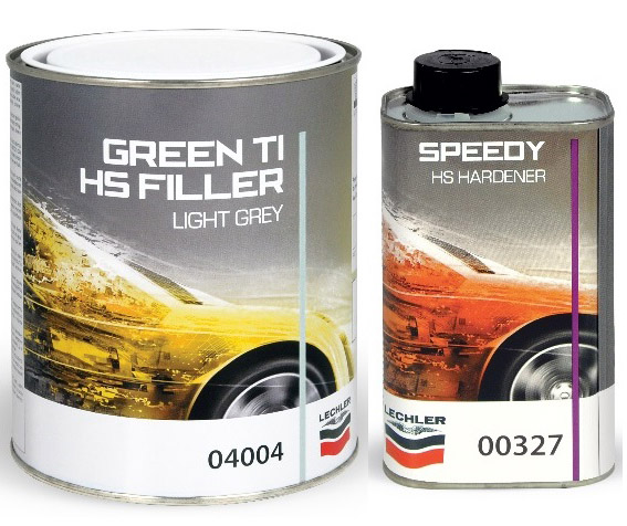 !!! AKCIA !!! Plnič Sivý 2500 ml Low VOC + 500 ml tužidla Lechler 04004