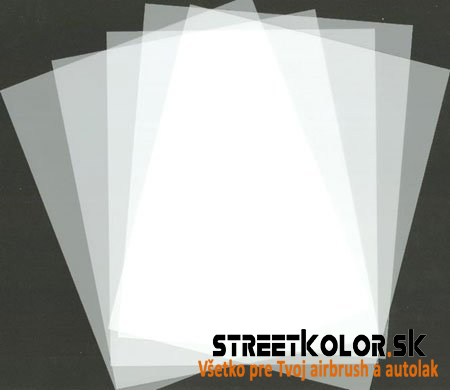 Fólia MYLAR formát A4, Hrúbka: 75 mikrónov