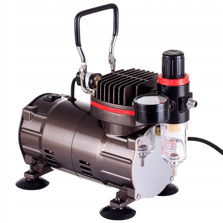 Bezolejový jednoválcový airbrush kompresor OCTAGON SUPERNOVA 5, iba 47dB