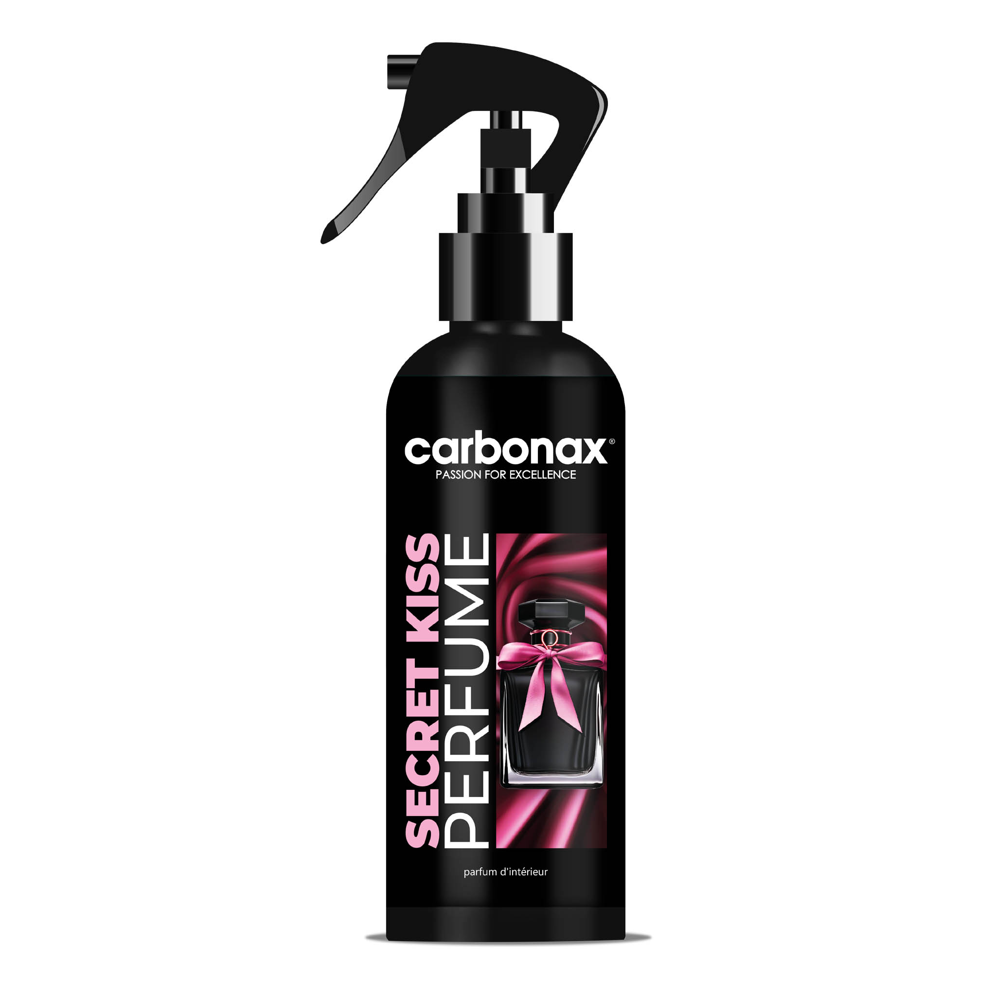 CARBONAX® vysoko koncentrovaný autoparfém s vôňou SECRET KISS, 150ml