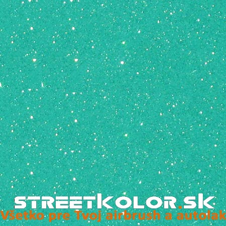 KolorPearl Brilliant farba riedidlová, Odtieň Perleť Tyrkysová Zelená,200micro