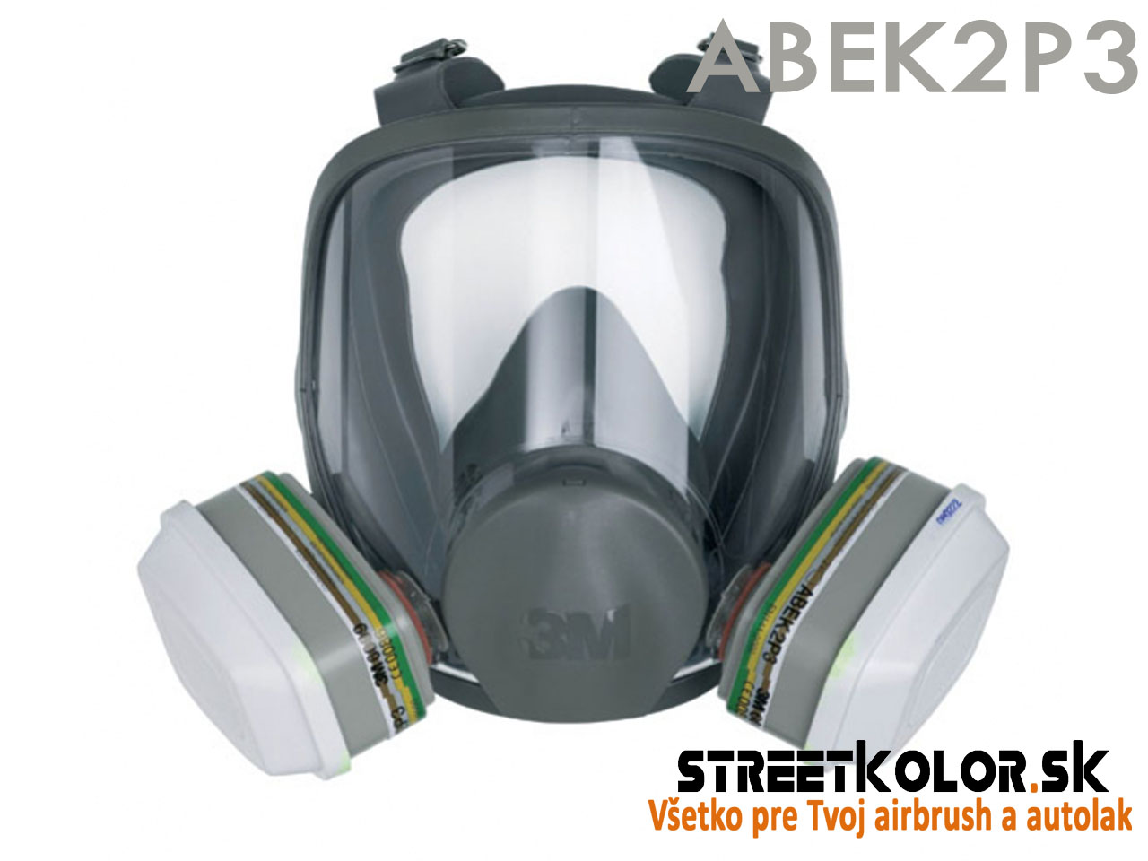 3M™ Celotvárová maska 6800, filter 6099 ABEK2P3 s prachovým filtrom P3