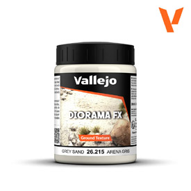 Vallejo Diorama Effects GREY SAND - Sivý piesok, 200 ml