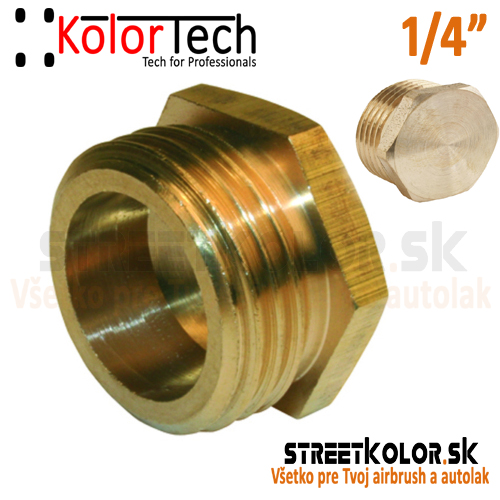 Záslepka vonkajší závit 1/4"