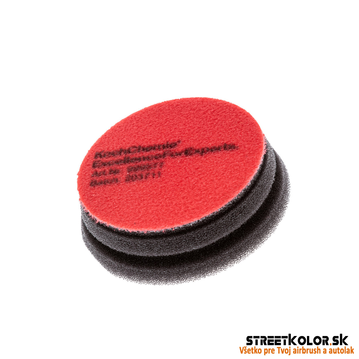 KochChemie Leštiaci kotúč rezný červený Heavy Cut Pad 76 x 23mm
