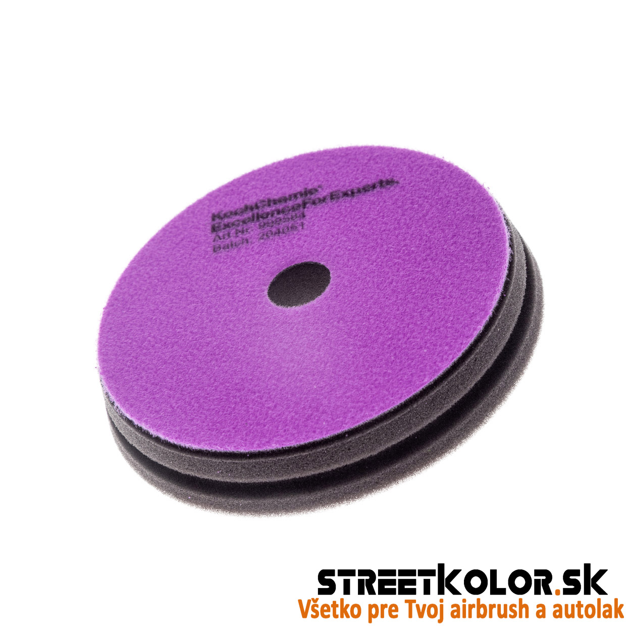 KochChemie Finálny antihologramový fialový leštiaci kotúč Micro Cut Pad 126x23mm