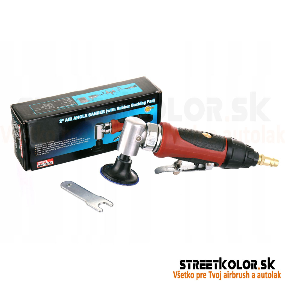 Profesionálna pneumatická stopková brúska KolorTech AT-7037DN ROLOC systém, 4 rýchlosti, 115l/min./6,2bar