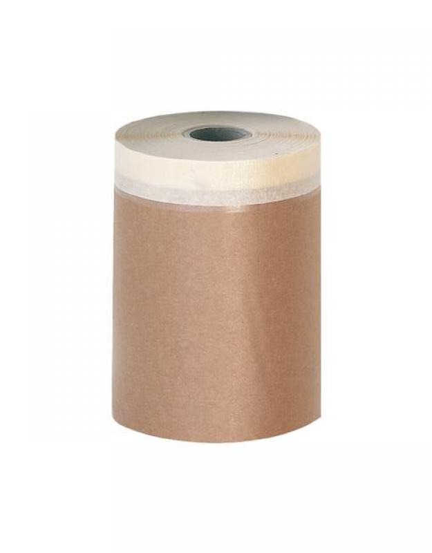 SPOKAR CQ maskovací papier s papierovou lepiacou páskou, 18cm x 20m