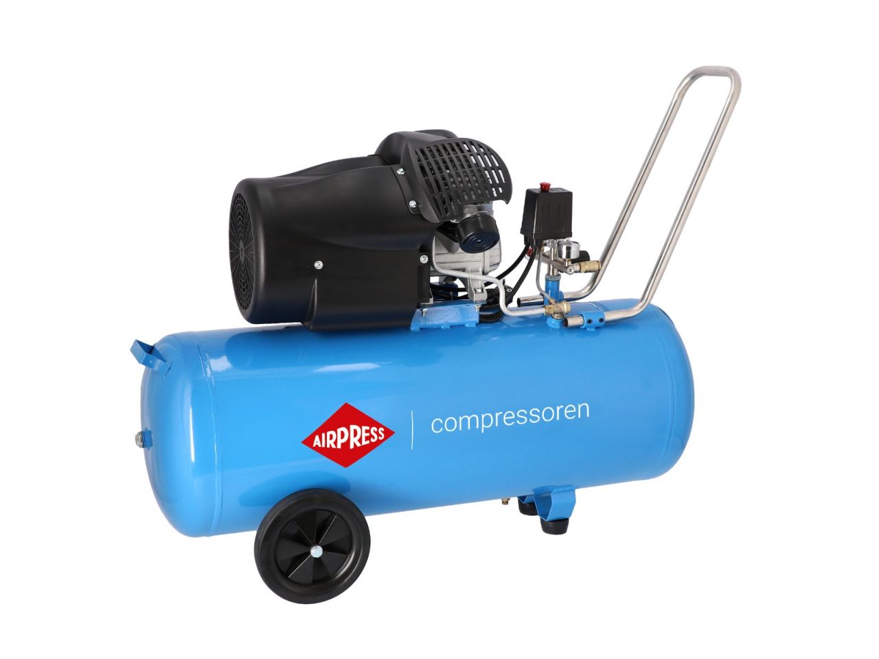 AIRPRESS HL 425-100V, Olejový kompresor 8 bar 3 hp/2.2 kW 314 l/min 100 l