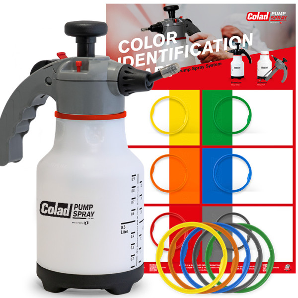 Pumpovací rozprašovač chémie Colad 9704 vysoko odolný, Objem: 1000ml