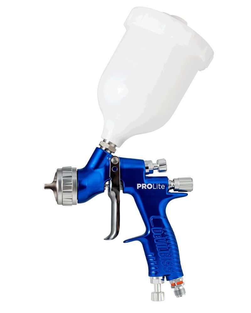 DeVilbiss PROLITE TE20 1,3mm, pre metalízu a lak, Nádržka 600ml, MODEL 2025