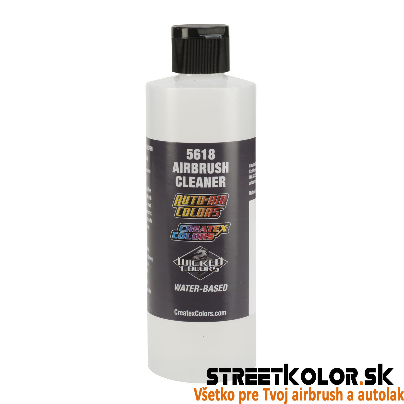 CreateX/Wicked/Auto Air 5618 Čistič 60 ml pre airbrush pištole a náradie