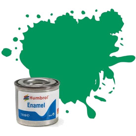 Humbrol 50 zelená metalická syntetická modelárska farba, 14ml