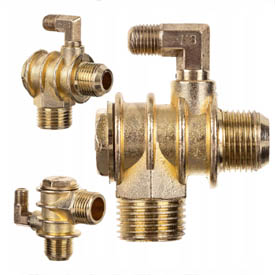 Spätný ventil kompresora 1/2" x 3/4" pre kompresory s 50 a 100l vzdušníkom