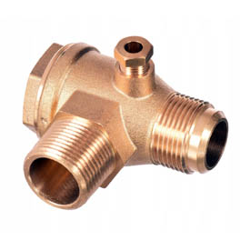Spätný ventil kompresora 3/4" x 3/4" pre kompresory so vzdušníkom