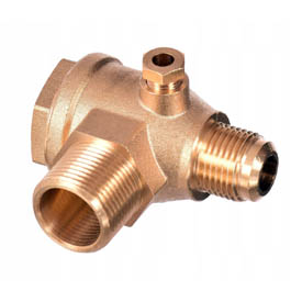 Spätný ventil kompresora 3/4" x 1/2" pre kompresory so vzdušníkom