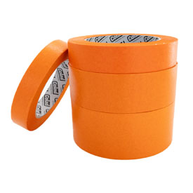 Maskovacia páska COLAD ORANGE: 19 mm x 50 m, UV odolná, teplotná odolnosť 100°C