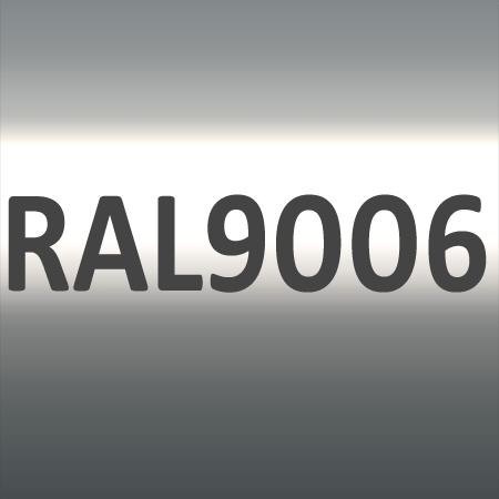 RAL 9006 farba metalická nariedená, lakovateľná, 1 liter