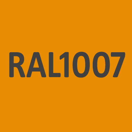 RAL 1007 Narcisová žltá farba nariedená, lakovateľná, 1 liter