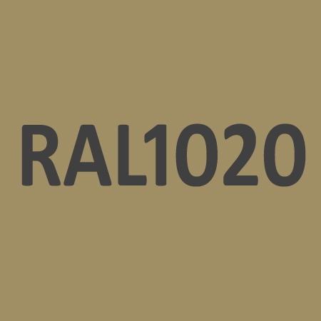 RAL 1020 Olivovo žltá farba nariedená, lakovateľná, 1 liter