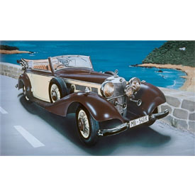 Italeri MERCEDES BENZ 540K Model Set auta 1:24