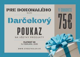 Valentínsky darčekový poukaz PRE DOKONALÉHO MUŽA v hodnote 75€