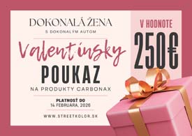 Valentínsky darčekový poukaz PRE ŽENY v hodnote 250€