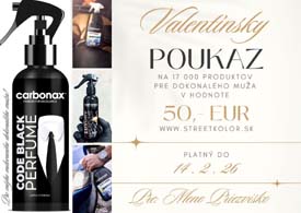 Personalizovaný Valentínsky darčekový poukaz PRE DOKONALÉHO MUŽA v hodnote 50 €