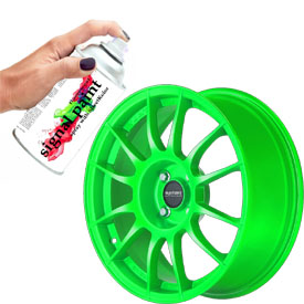 RAL 6038 Fluorescenčná signálna farba v spreji 400 ml