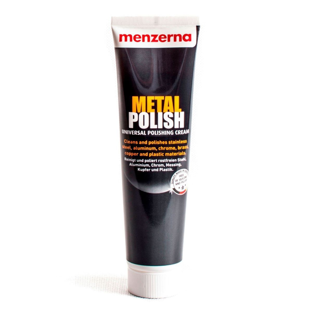 Menzerna METAL POLISH, leštidlo na kov, Leštenie do chrómu, 125gr.