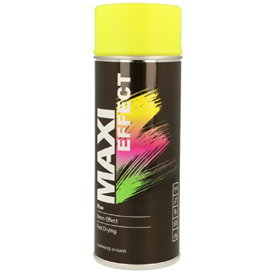MaxiColor Fluorescenčná farba s finálnym lesklým lakom v spreji, RAL0017 Objem: 400ml