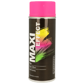 MaxiColor Fluorescenčná farba s finálnym lesklým lakom v spreji, RAL0020 Objem: 400ml