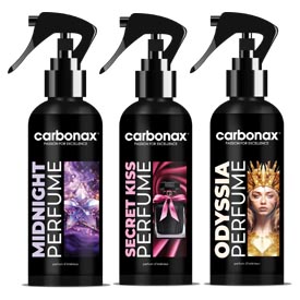 CARBONAX® set autoparfémov pre dokonalú kráľovnú, 3x 150ml