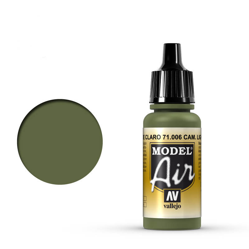 MEGA AKCIA: Vallejo 71.006 chrómovo zelená akrylová airbrush farba 17 ml