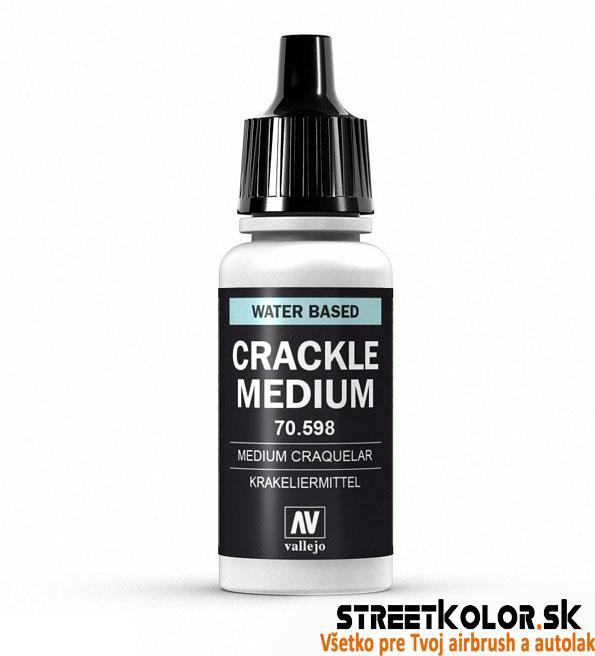 Vallejo 70.598 médium na popraskaný efekt 17 ml