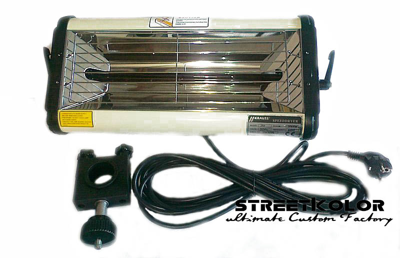 Infražiarič Krauss 1 x 1000W pre sušenie autolaku